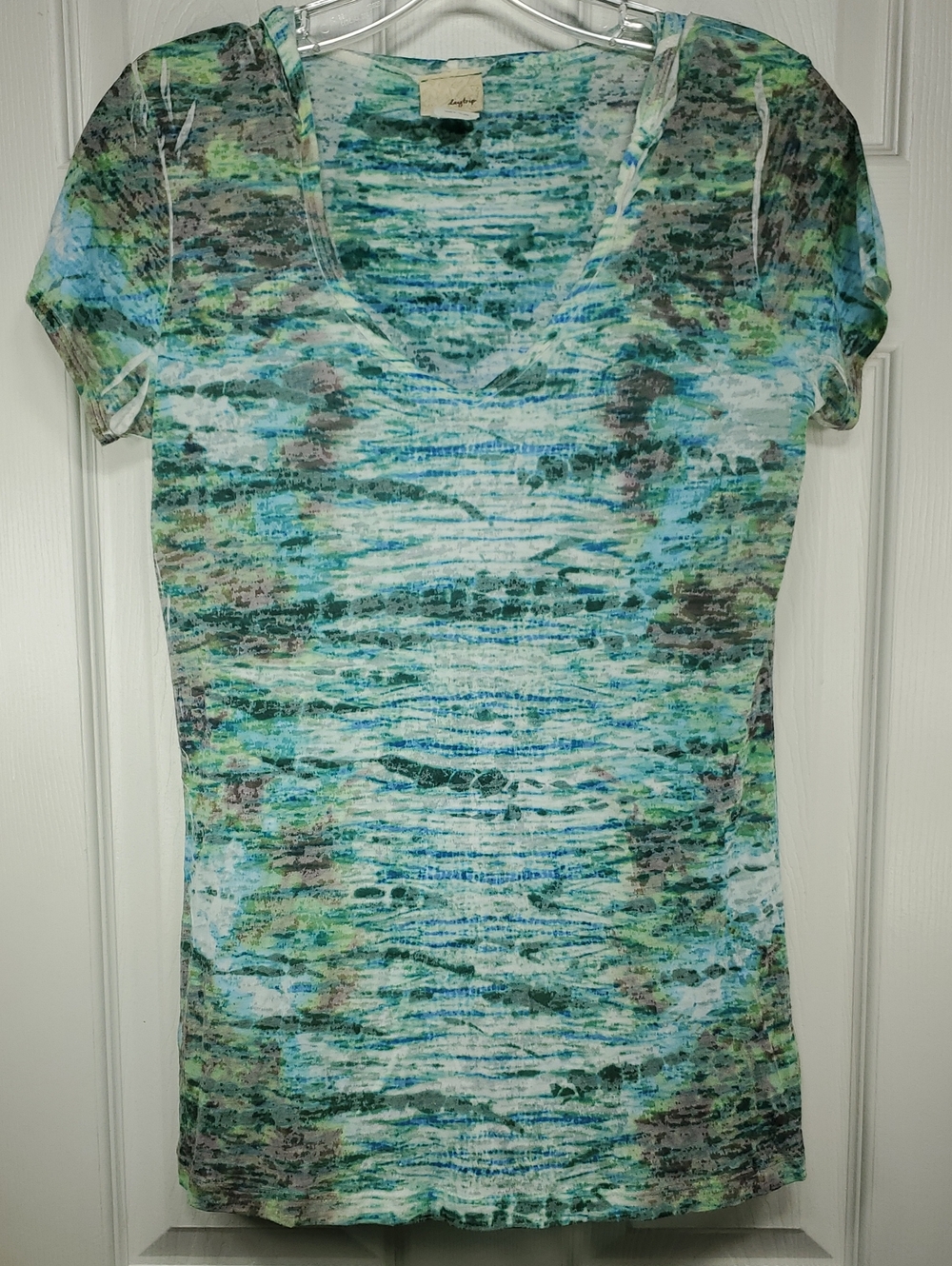Daytrip Burnout Short Sleeve Hooded Top Shirt Women's Large